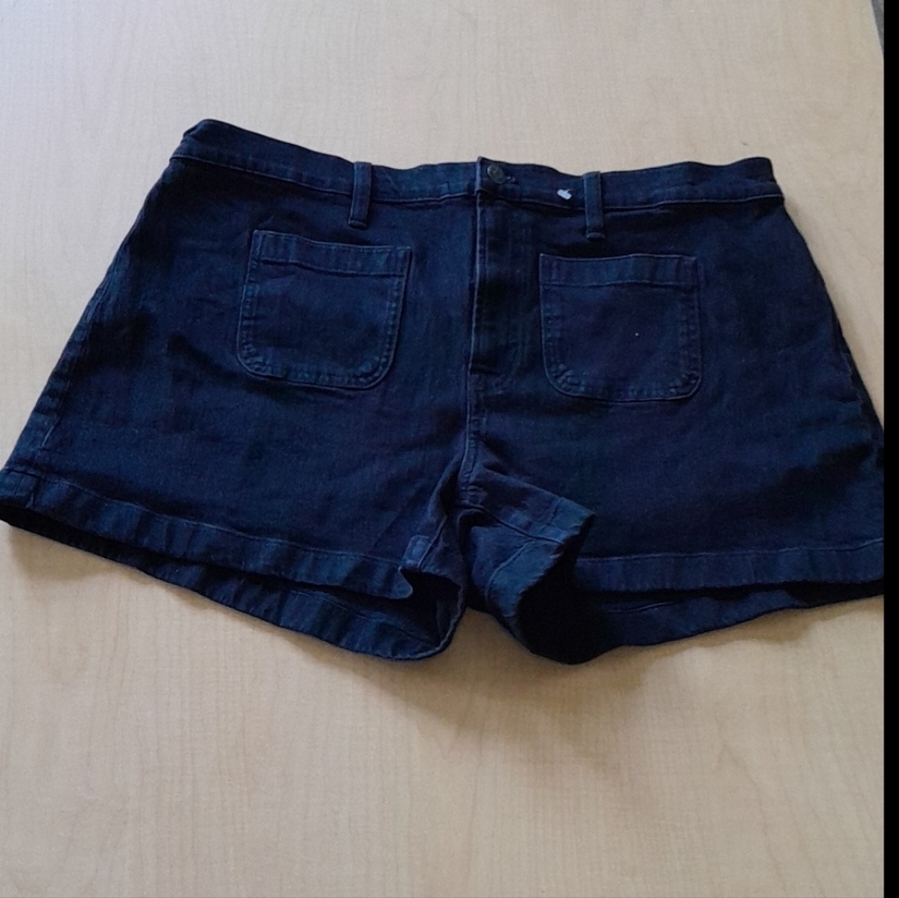 MADEWELL THE EMMETT DENIM shorts In Black Size 33 - Picture 5 of 12